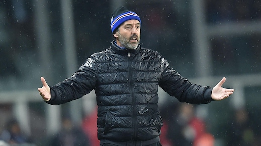 Serie A Sampdoria, Giampaolo: «Roma? Dobbiamo fare appello a tutte le nostre risorse»