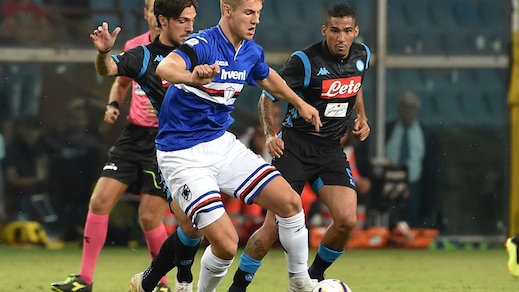 Serie A Sampdoria, Andersen torna a lavorare in gruppo