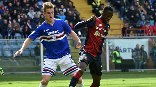 Sampdoria, Andersen è tornato in gruppo