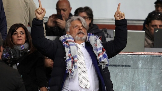 Serie A Sampdoria, Ferrero: «Giampaolo ha detto che resta»