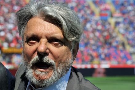 Serie A Sampdoria, Ferrero: «Di Sabatini non voglio parlare»