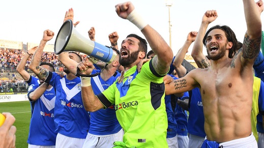 Bufera sul Brescia, calciatori intonano «Terùn Terùn»