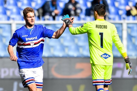 Serie A Sampdoria, lavoro specifico per Andersen
