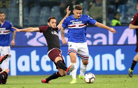 Serie A Sampdoria, lavoro specifico per Linetty e Andersen