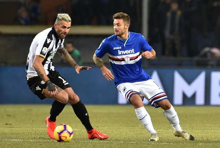 Serie A Sampdoria, Linetty torna a lavorare in gruppo