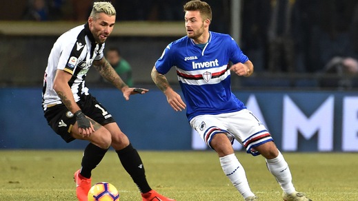 Serie A Sampdoria, Linetty torna a lavorare in gruppo
