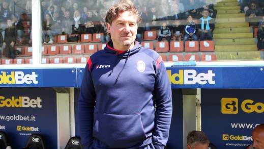 Serie B Crotone, Stroppa: «E' stata una stagione sotto le attese, ma ci siamo ripresi»