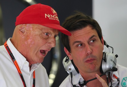 F1 Mercedes, Wolff: "Mi manca molto Niki Lauda"