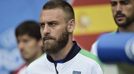 Italia, De Rossi e Candreva non si allenano