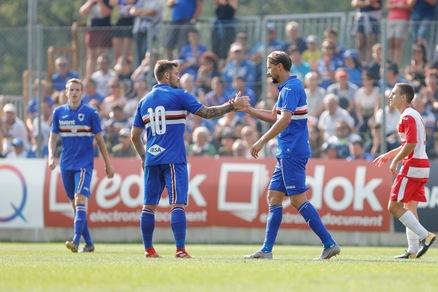 Sampdoria, doppia amichevole con il Real Vicenza: 3-0 e 8-2