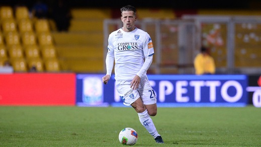 Empoli, Gazzola operato al tendine d'Achille