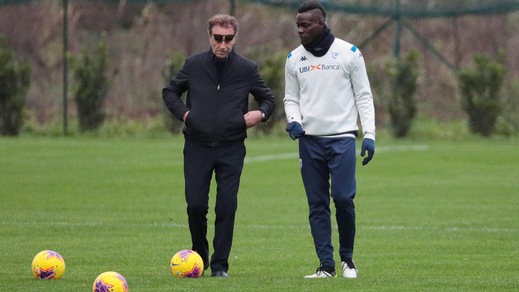 Brescia, colloquio Balotelli-Cellino dopo la sfuriata