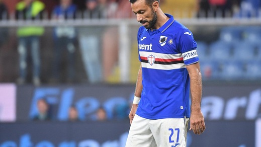 Sampdoria, Quagliarella: allenamento completo in gruppo