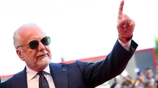 Napoli, De Laurentiis: «Scudetto? Prima o poi. Chiesa non ce lo danno»