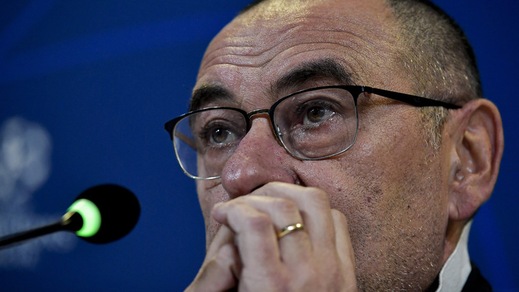 Juve, Sarri: "Calendario? L'errore è stato far giocare la Lazio lunedì"