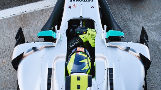 Valentino Rossi: "Sulla Mercedes mi sono sentito un pilota di F1"