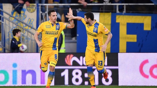 Il Frosinone vince ed è secondo, l'Ascoli piega il Cittadella. L'Empoli si ferma a Chiavari