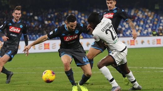 Napoli-Parma 1-2, il tabellino