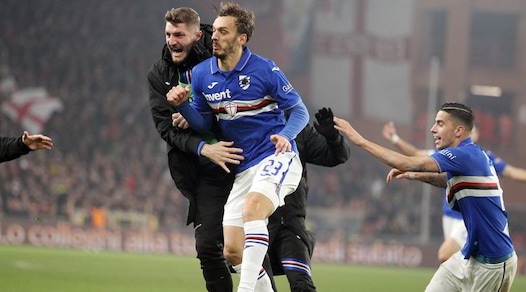 Genoa-Sampdoria 0-1: decide un gol di Gabbiadini all'85'