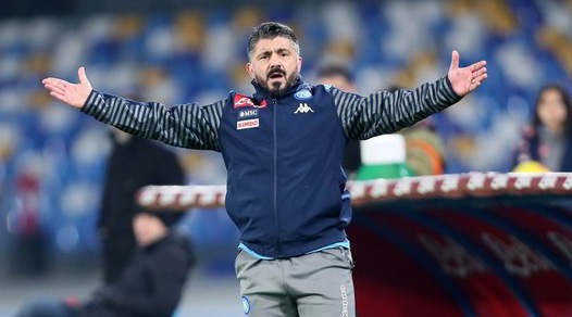 Gattuso: “Il Napoli non sta bene mentalmente. I fischi? Ci stanno”