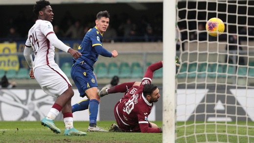 Pazza gara tra Verona e Torino: da 0-3 a 3-3 nel secondo tempo