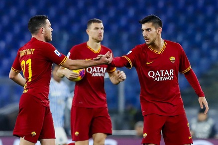 Roma-Spal 3-1, il tabellino
