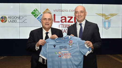 Lazio e Regione unite per la Supercoppa. Lotito: "Occasione unica"