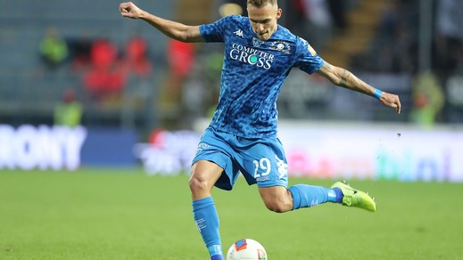 Serie B, due giornate di squalifica a Balkovec dell'Empoli