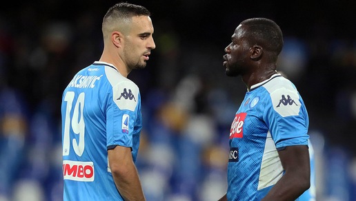 Napoli, out Koulibaly e Maksimovic: solo terapie