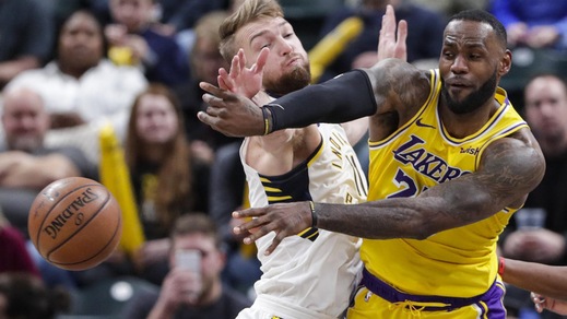 Nba, impresa Pacers contro i Lakers. Ennesimo ko per i Pelicans di Melli