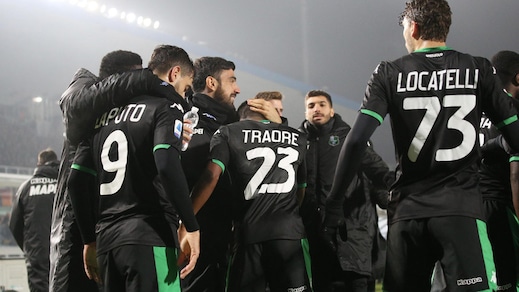 Il Sassuolo torna a sorridere contro il Brescia grazie a Traoré e Caputo