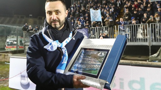 Sassuolo, De Zerbi: "Punti che valgono doppio, per me non era una gara come le altre"