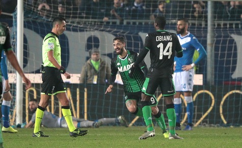 Brescia battuto 2-0 dal Sassuolo: gol di Traoré e Caputo