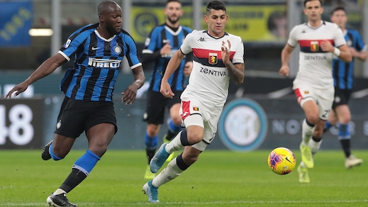 Inter-Genoa 4-0, il tabellino
