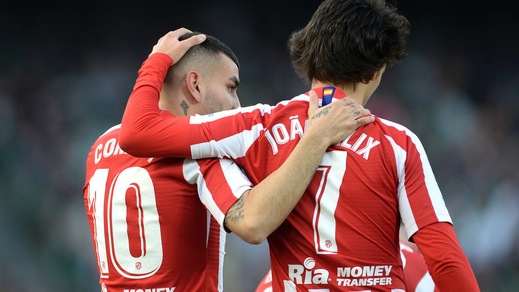 Liga, l'Atletico Madrid supera il Betis: Morata segna di tacco. Bene Leganes, Sociedad e Levante