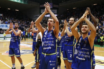 Sassari domina 101-79 a Treviso e consolida il secondo posto