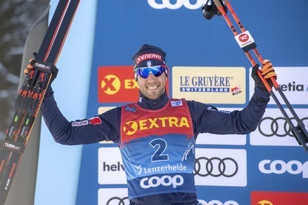 Tour de Ski: Pellegrino secondo nello sprint, vince Klaebo