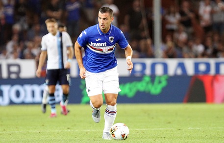 Sampdoria, riecco Bonazzoli: parte di lavoro in gruppo