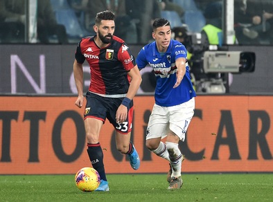 Sampdoria, traumi contusivo-distorsivi per Depaoli e Ramirez