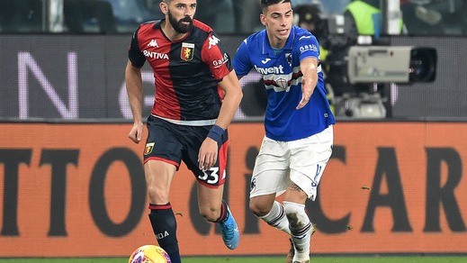 Sampdoria, traumi contusivo-distorsivi per Depaoli e Ramirez