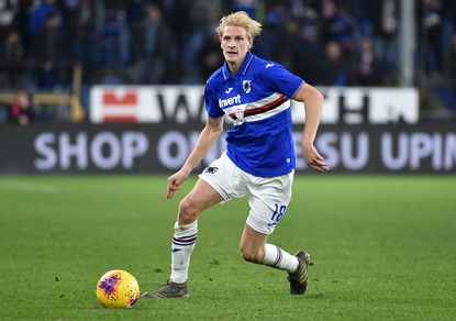 Sampdoria, lavoro individuale per Thorsby e Linetty