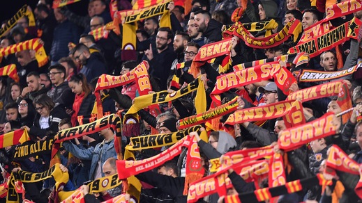 Allarme Coronavirus, il Benevento: "Rassicurati sulle porte aperte"