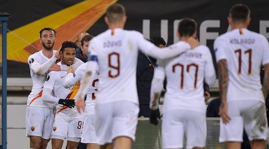 Gent-Roma 1-1: Kluivert porta Fonseca agli ottavi di Europa League
