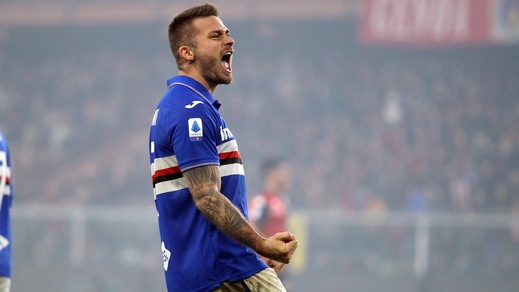 Sampdoria, seduta rigenerativa per Linetty