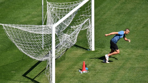 Sampdoria, corsa e partitelle nell'ultimo allenamento settimanale