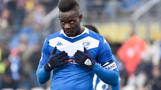 Brescia, Balotelli ancora assente per gastroenterite