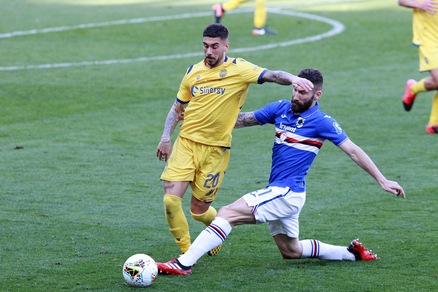 Sampdoria, per Tonelli solo lavoro in palestra