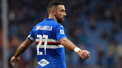 Sampdoria, Quagliarella in dubbio per la Roma