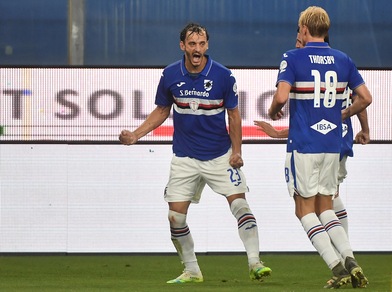 Sampdoria, Gabbiadini avanza: ha lavorato in parte in gruppo