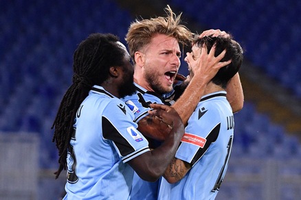 Lazio-Cagliari 2-1: Milinkovic e Immobile show, quarto posto assicurato